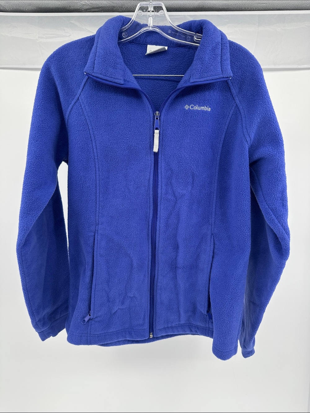 Columbia Royal Blue Full-Zip Fleece Jacket